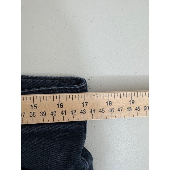 Nudie Jeans Skinny Lin black black slim Y2K 90s sz 33x28 - Picture 5 of 9